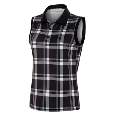 Antigua Ladies Approach Sleeveless Polo