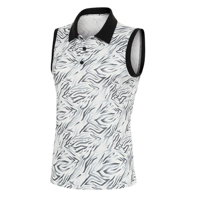 Antigua Ladies Approach Sleeveless Polo