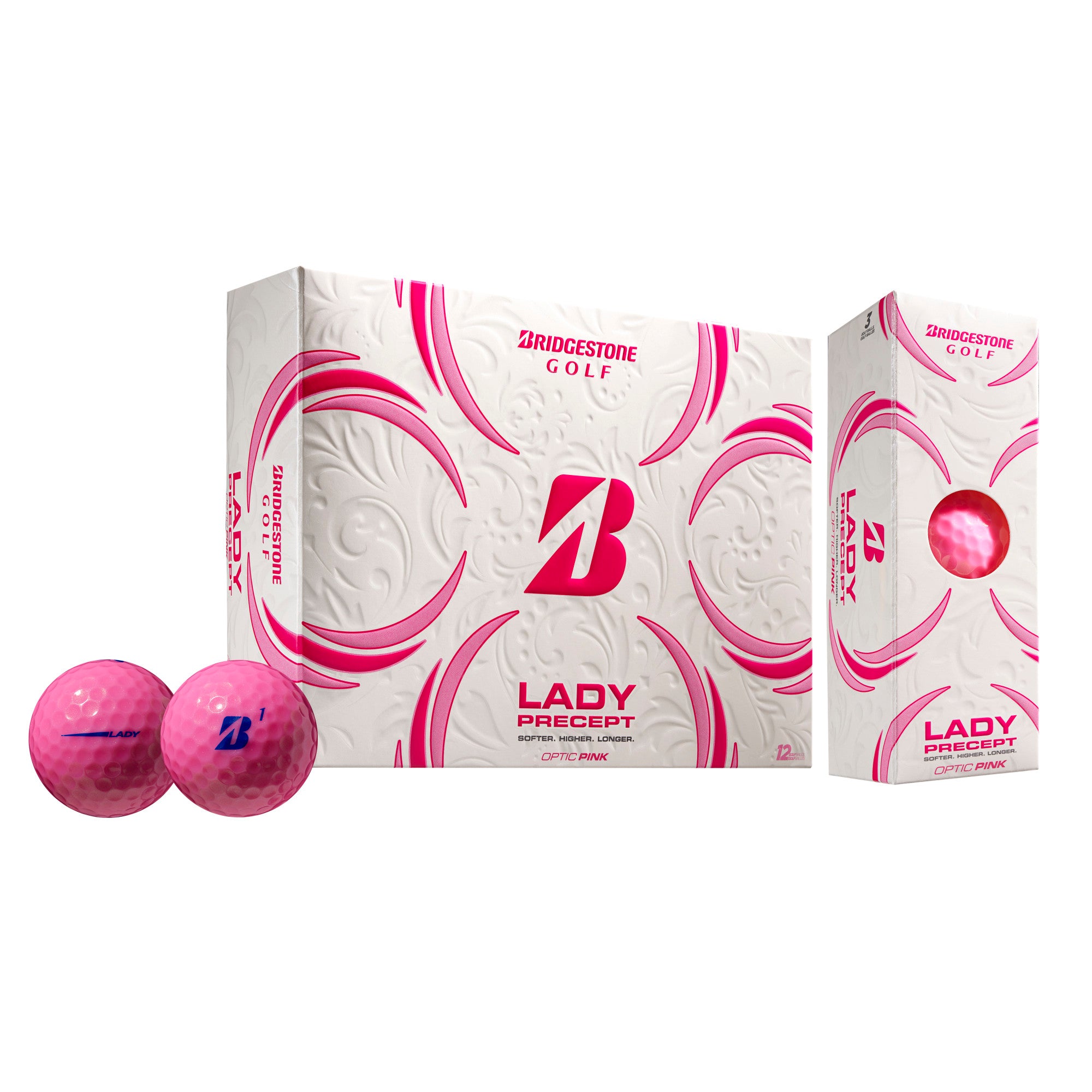 Ladies Bridgestone Golf Lady Precept Pink Dz Pink