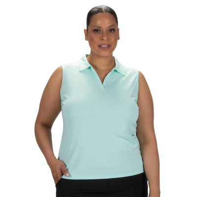 Nancy Lopez Golf Legacy Sleeveless Polo Plus