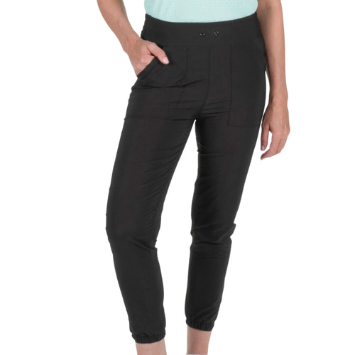 Ladies Nancy Lopez Golf Ace Jogger Black