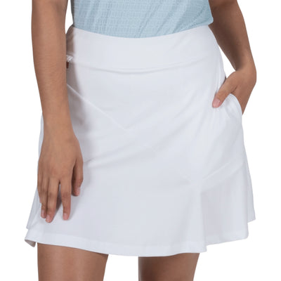 Ladies Nancy Lopez Golf Sassy Skort White
