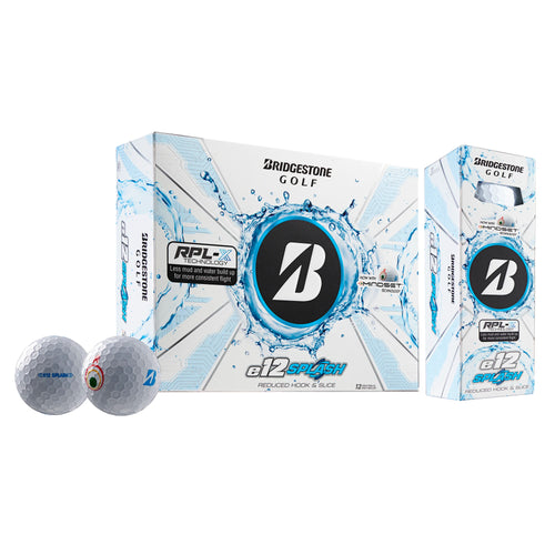 Unisex Bridgestone Golf E12 Splash White White