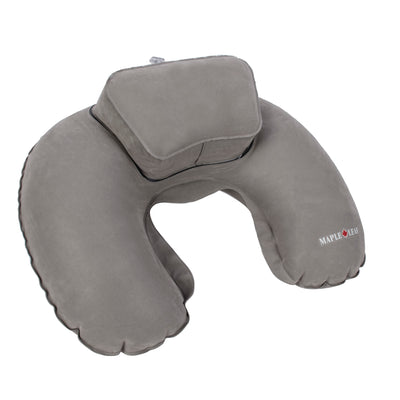 Maple Leaf Double Comfort Travel Pillow - MLT1809GY