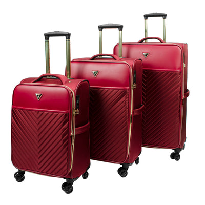 Guess 3Pc Melissa Collection Luggage Set - T690298