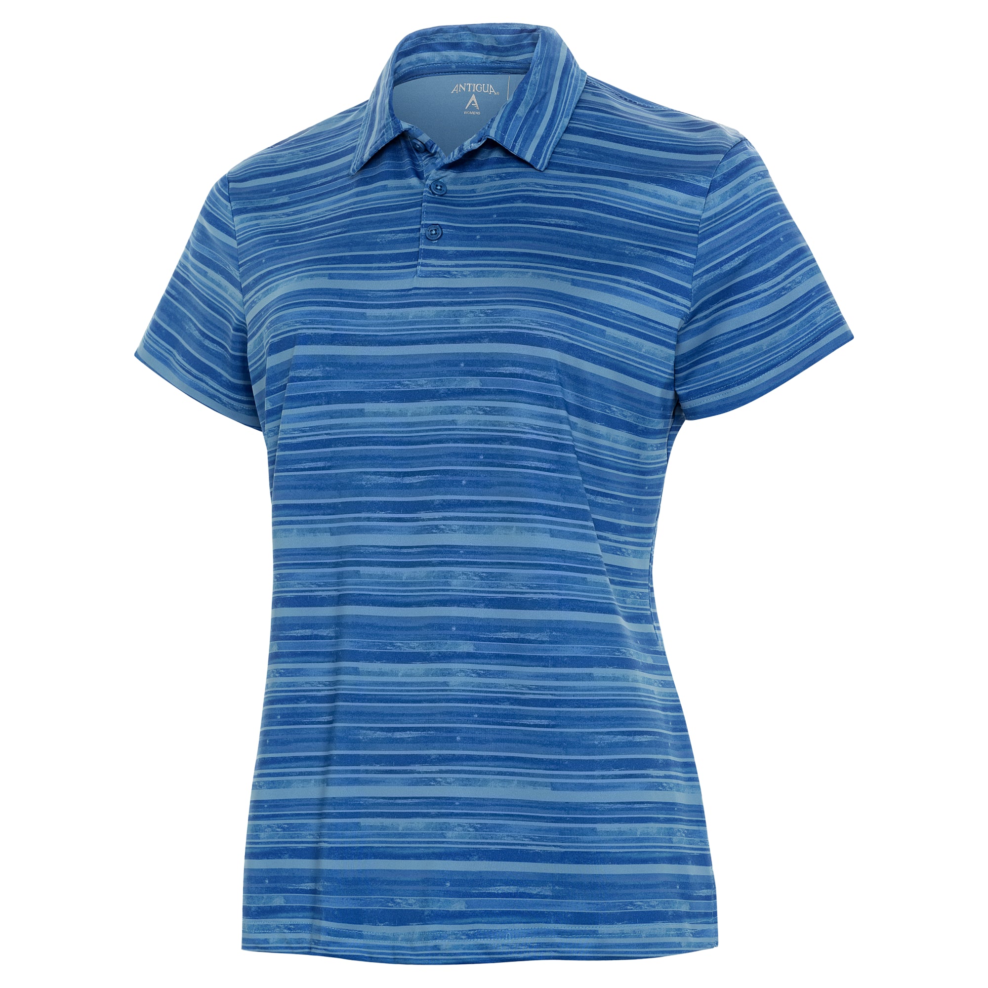 Ladies Antigua Limit Short Sleeve Polo Classic Blue/Mist/Deep Sea