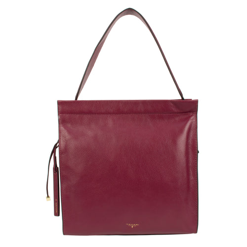 Tahari Sienna Bucket Leather Handbag - TT3009LE