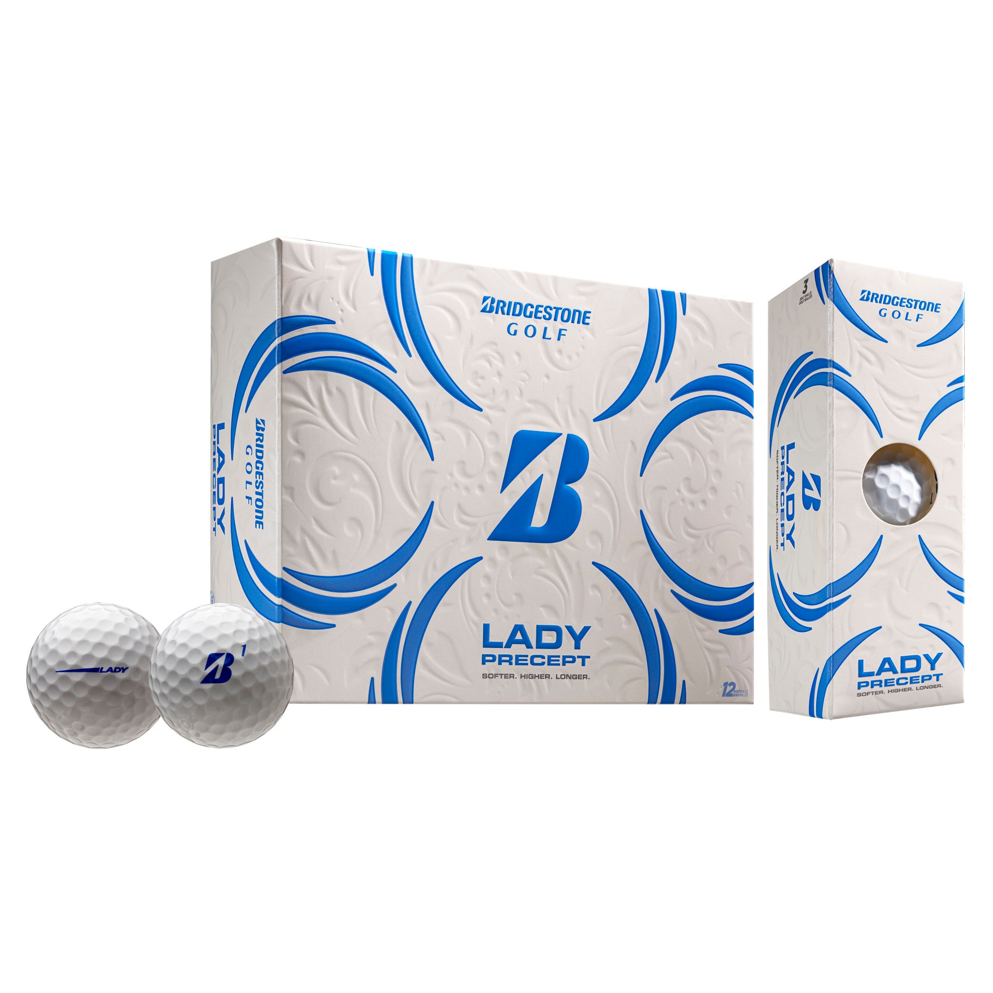 Ladies Bridgestone Golf Lady Precept White Dz White