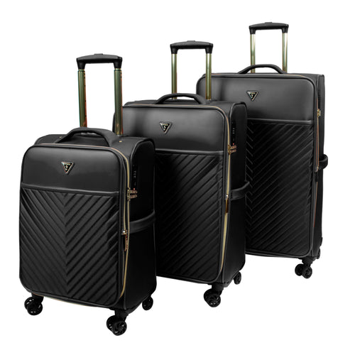 Guess 3Pc Melissa Collection Luggage Set - T690298