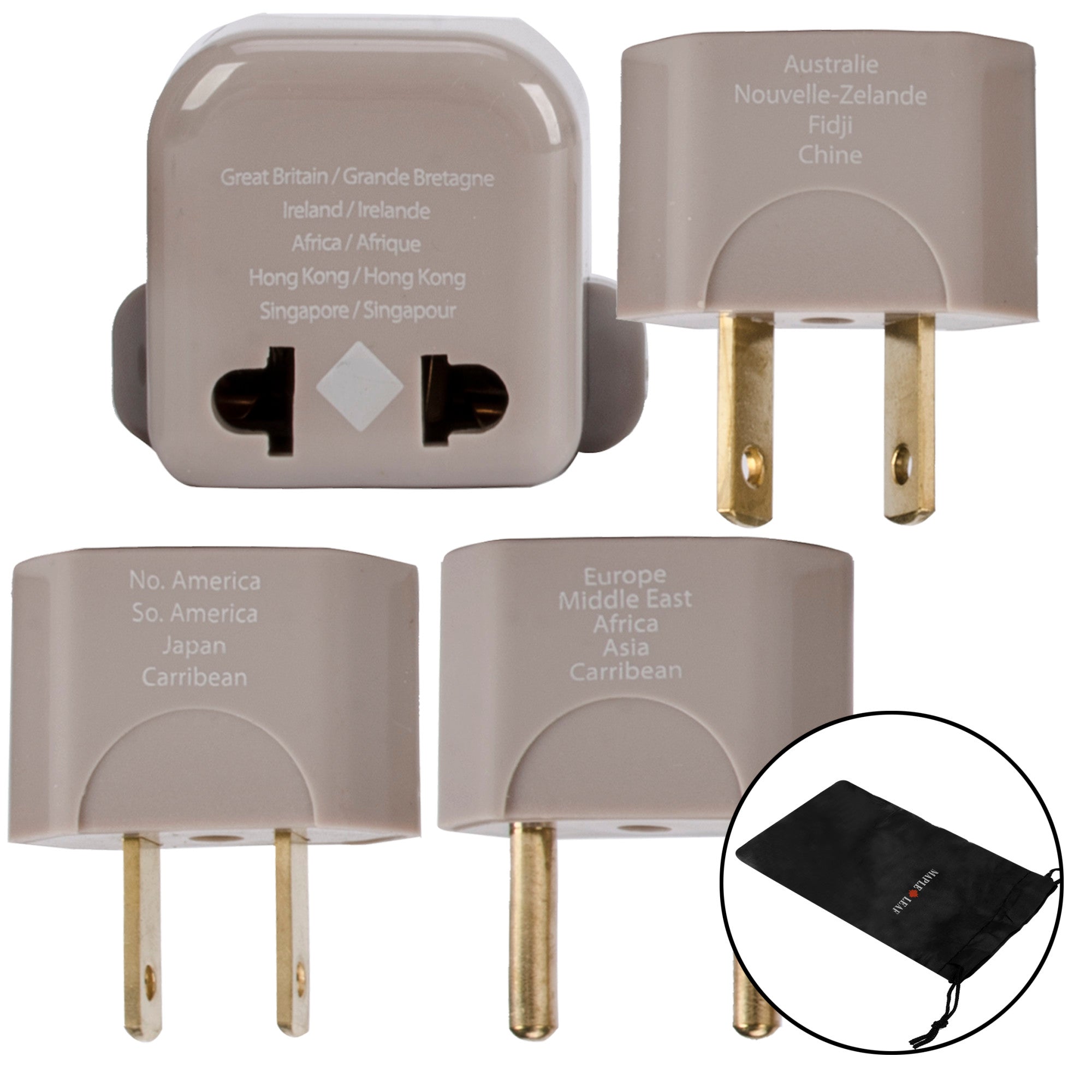 Maple Leaf Adaptor Plug Kit - ML6238GY